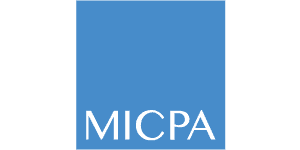 Micpa logo on a blue background representing assurance services in Wisconsin, provided by a CPA firm specializing in Audit & Assurance.
