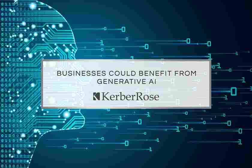 Businesses could benefit from the possibilities of generative AI.