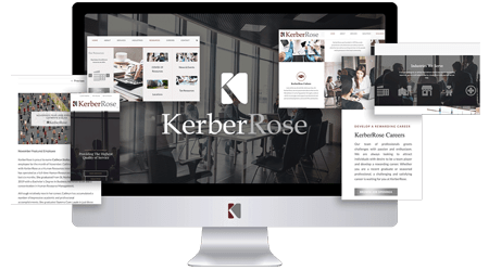 Kerberrose Accounting Firm's website design.
