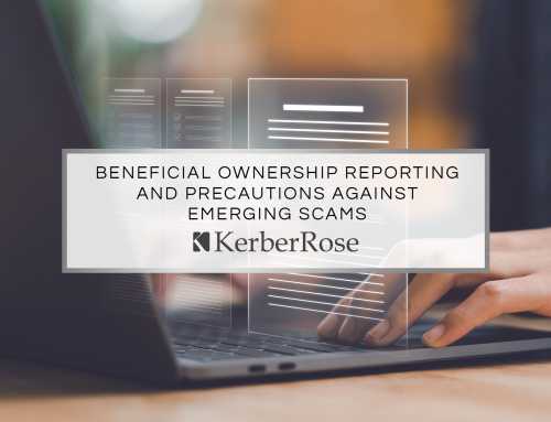 Beneficial Ownership Reporting and Precautions Against Emerging Scams