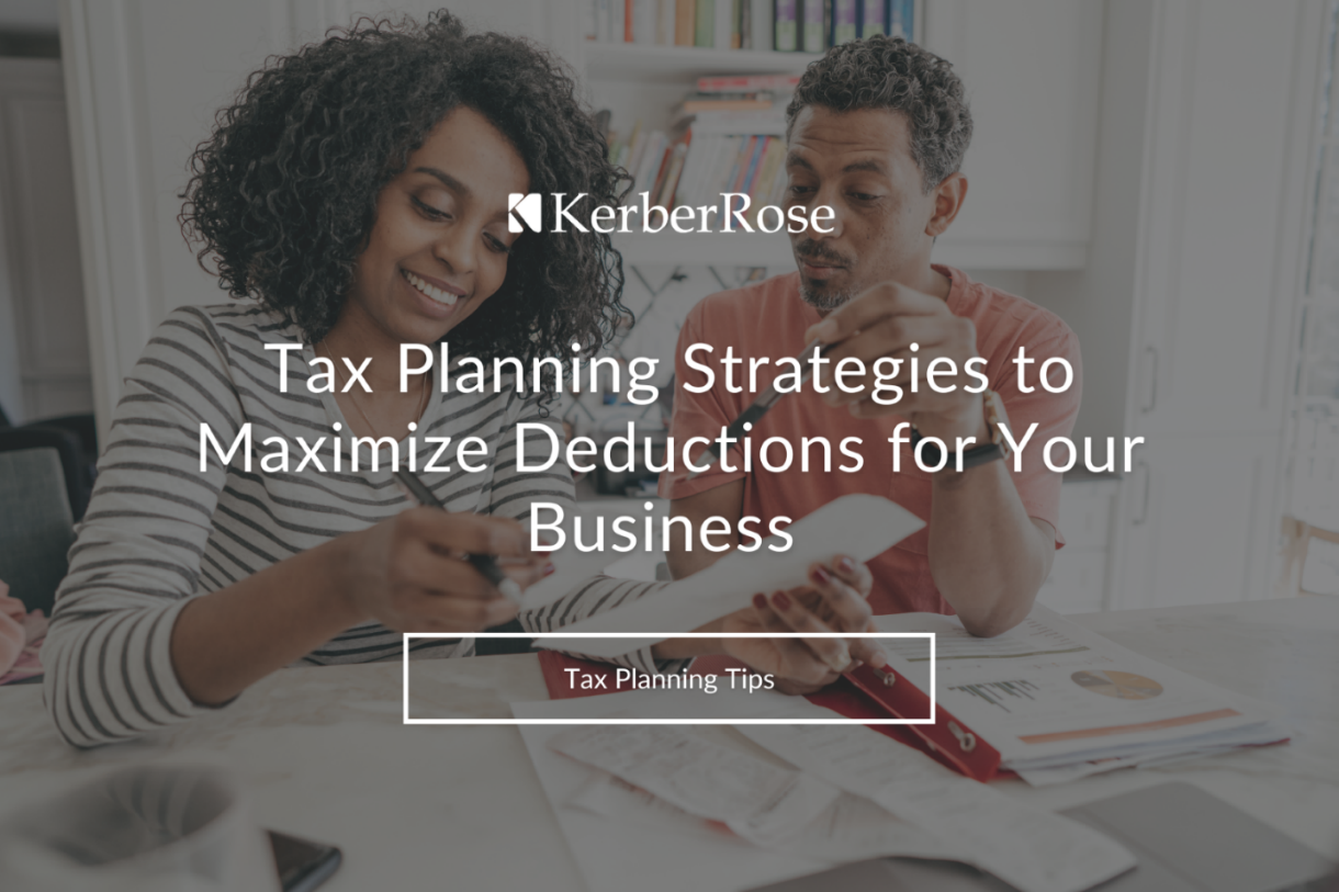 tax planning strategies